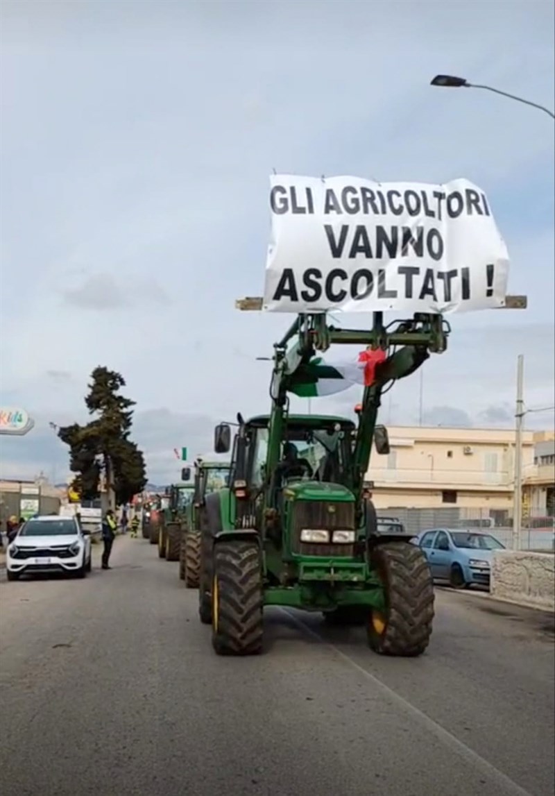 I blocchi sulla SS 7 Appia