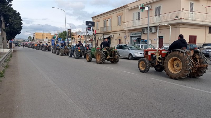I blocchi sulla SS 7 Appia