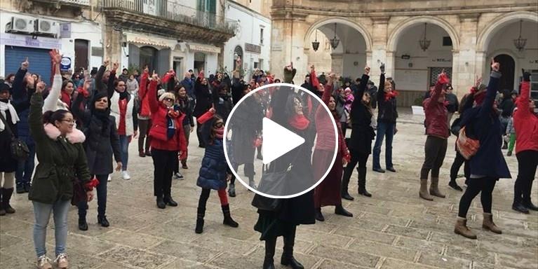 One Billion Rising: Marina di Ginosa danza contro la violenza sulle donne
