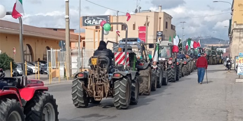 I blocchi sulla SS 7 Appia