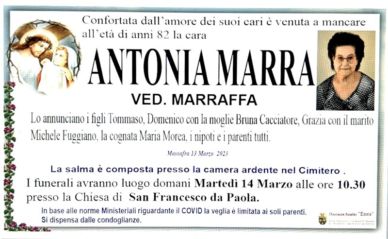Anniversario di Antonia Marra