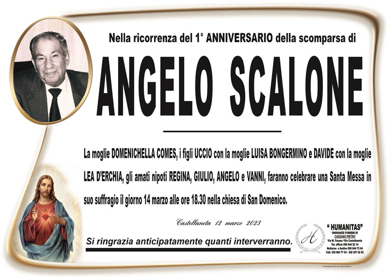Anniversario di Angelo Scalone