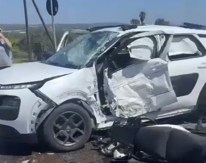 Scontro violento sulla SS7