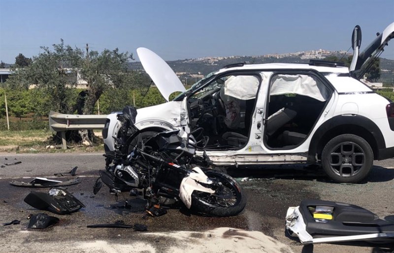 Scontro violento sulla SS7