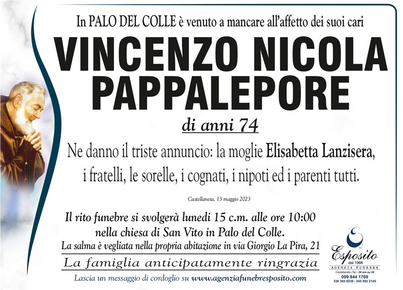 manifesto funebre