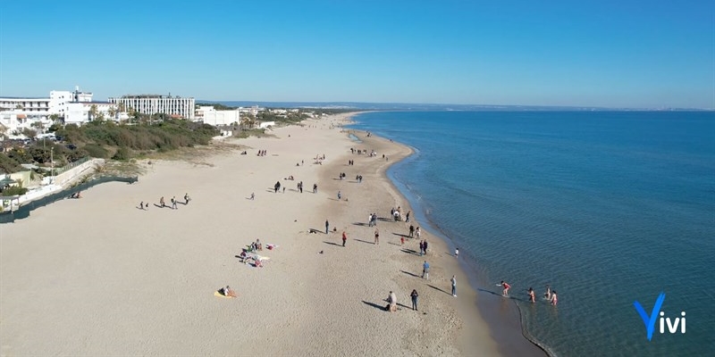 La spiaggia di Castellaneta Marina