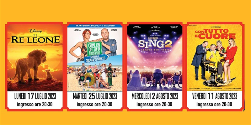 Cinema in spiaggia Cinema in spiaggia