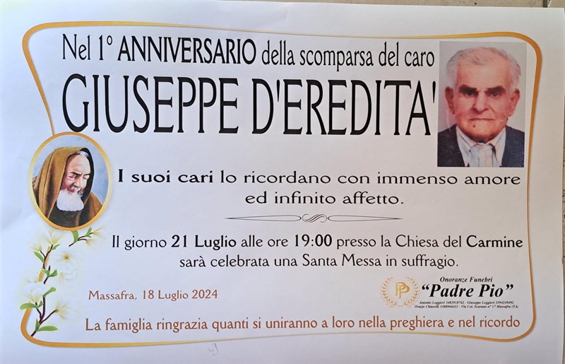 Giuseppe D’Ereditá