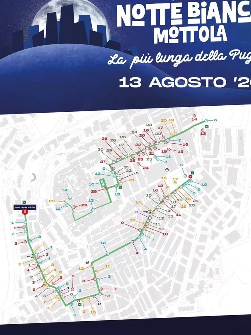 Notte Bianca più lunga della Puglia