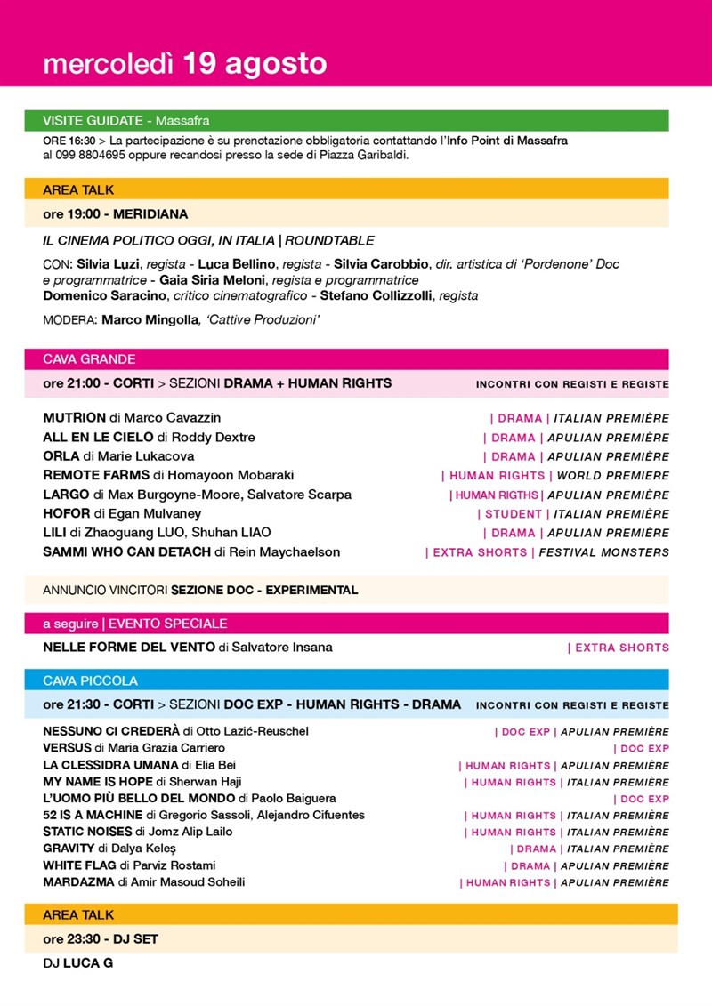 Il programma