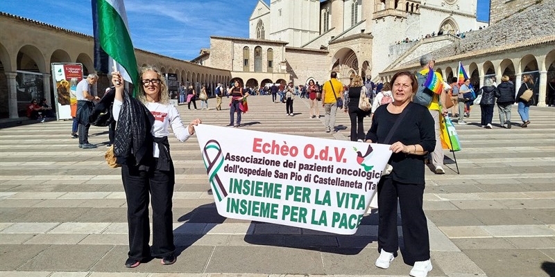 Echeo alla Marcia della Pace Perugia-Assisi