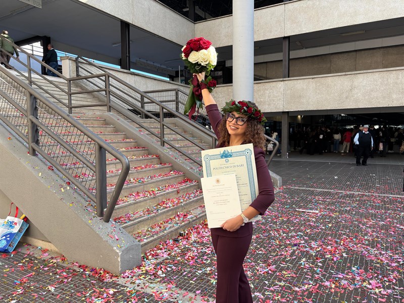 Congratulazioni a Mariana Miraglia