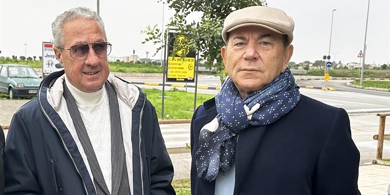 i consiglieri comunali di maggioranza Michele Patano e Salvatore Brisci i consiglieri comunali di maggioranza Michele Patano e Salvatore Brisci