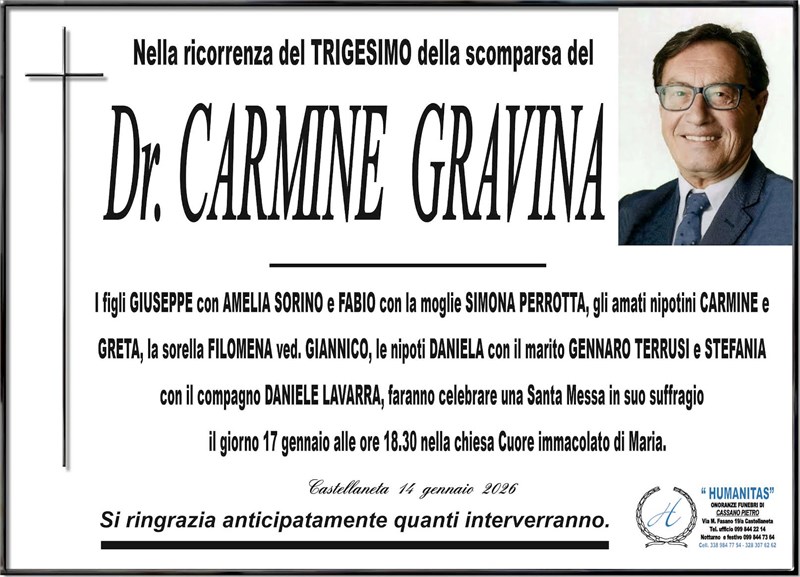 Dott. Carmine Gravina
