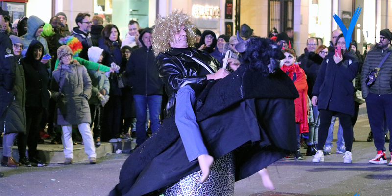 Maschera di caratttere vincitore della 72ª edizione del Carnevale di Massafra