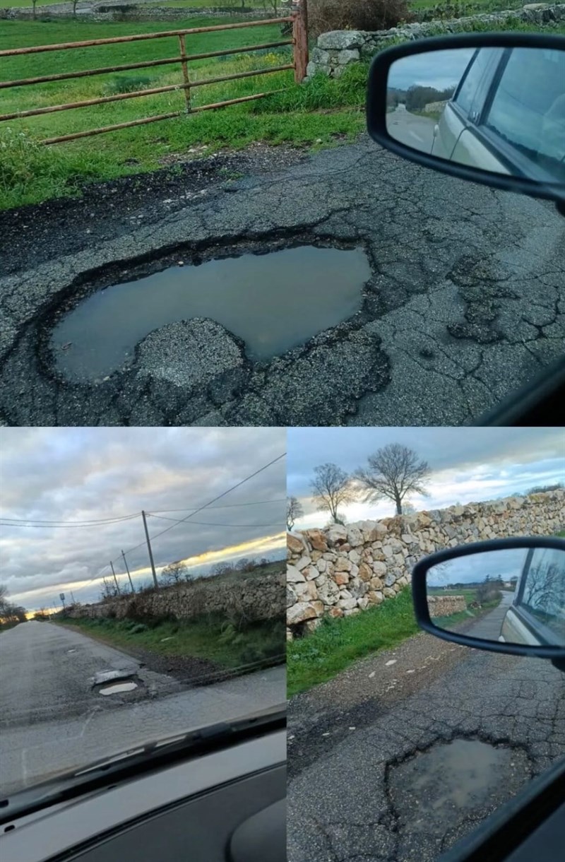 Una groviera piena di rifiuti: la "Noci-Castellaneta" è ancora è ancora terra di nessuno