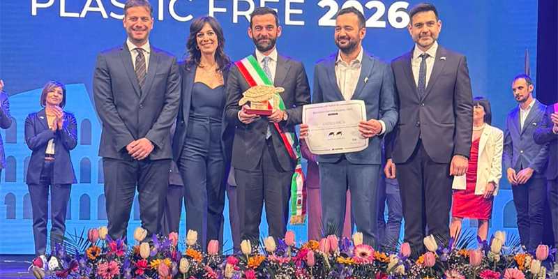 Castellaneta confermata Città Plastic Free: a Roma il premio per le politiche ambientali