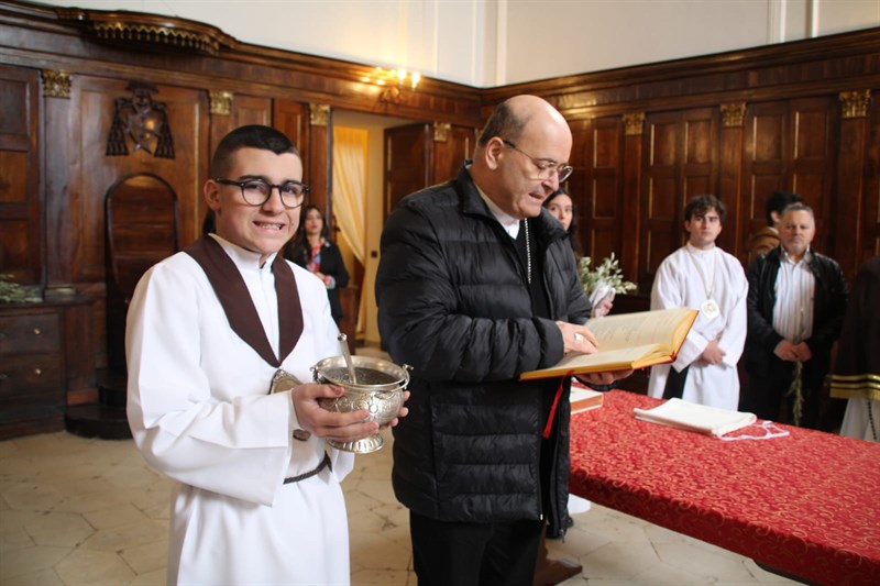 La benedizione del gonfalone