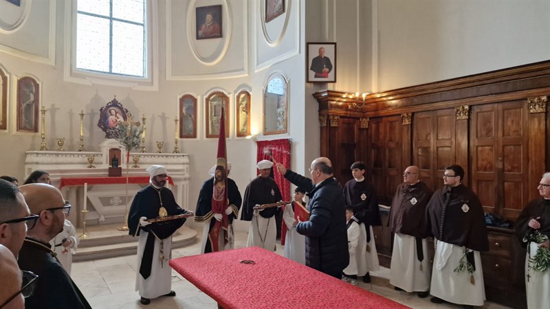La benedizione del gonfalone
