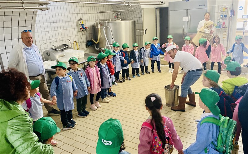 Latte e derivati, dal pascolo al piatto: prosegue “Scuola in Fattoria”