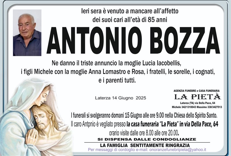 manifesto funebre