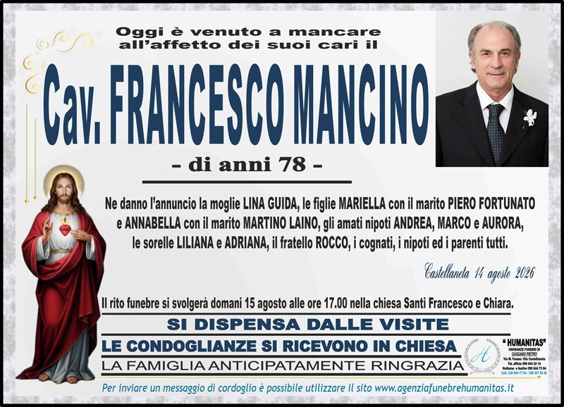 manifesto funebre