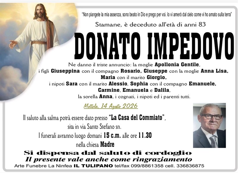 manifesto funebre