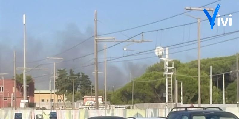 L’incendio