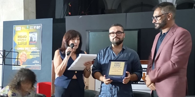 Premio “Donatella Raffai": opera dell’anno al massafrese Domenico Palattella