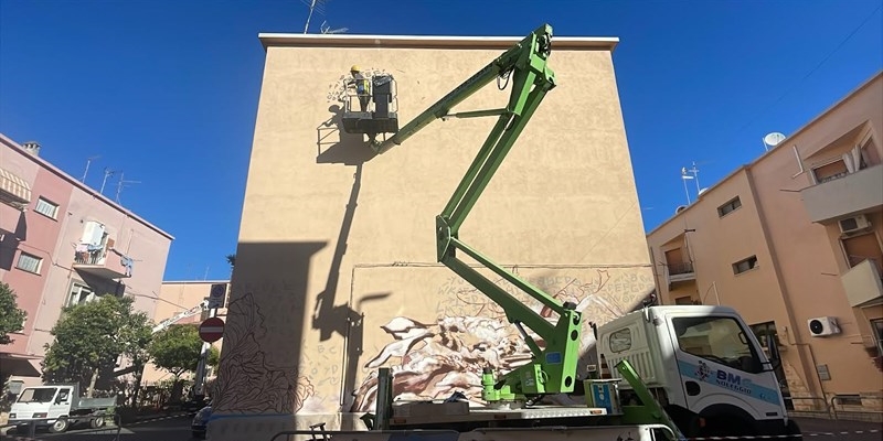 rinasce il quartiere Poggio: via al progetto di muralismo