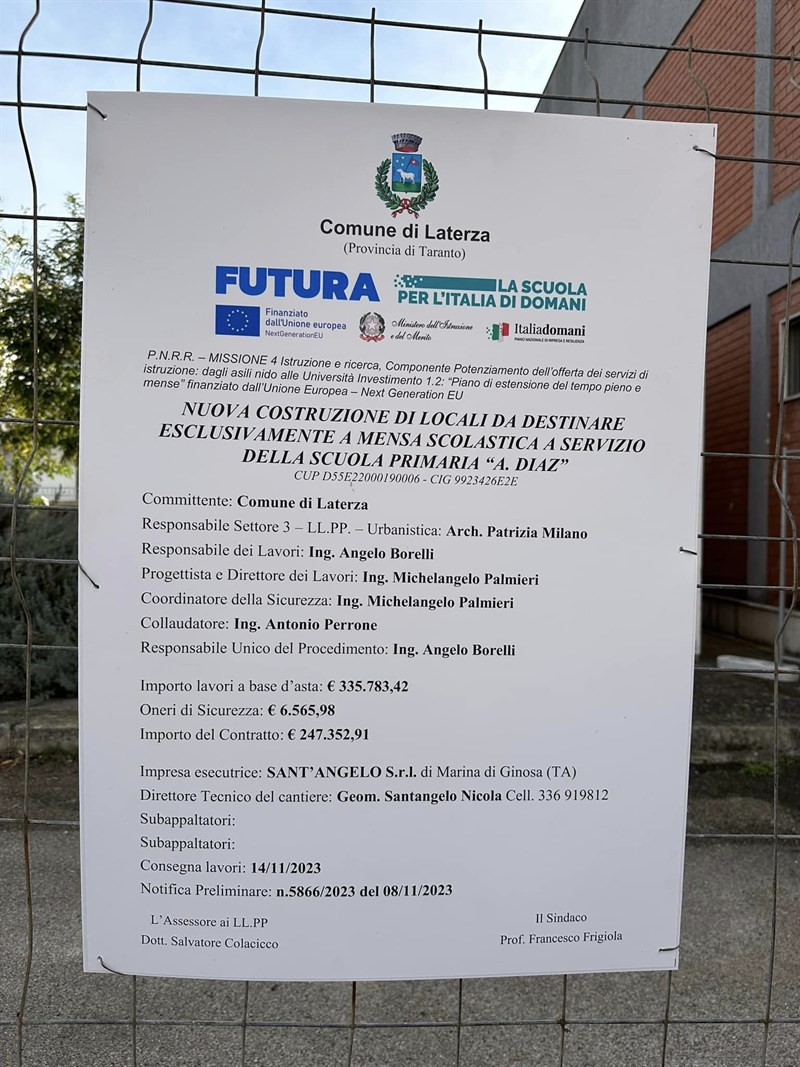 Il cantiere
