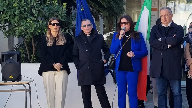 La cerimonia a Palagianello