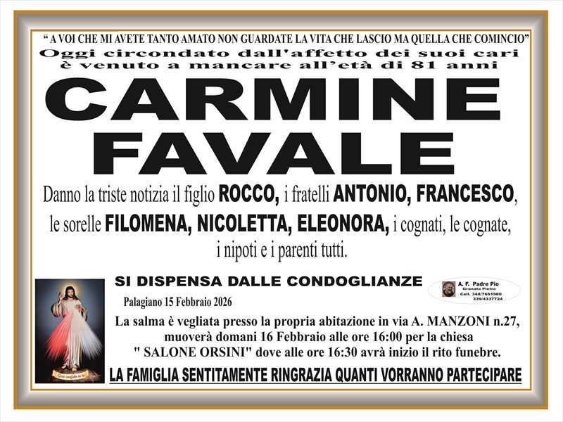 CARMINE FAVALE