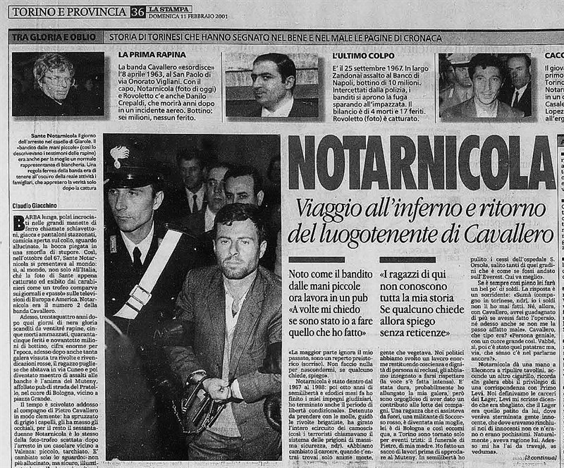 La Stampa 11 febbraio 2001