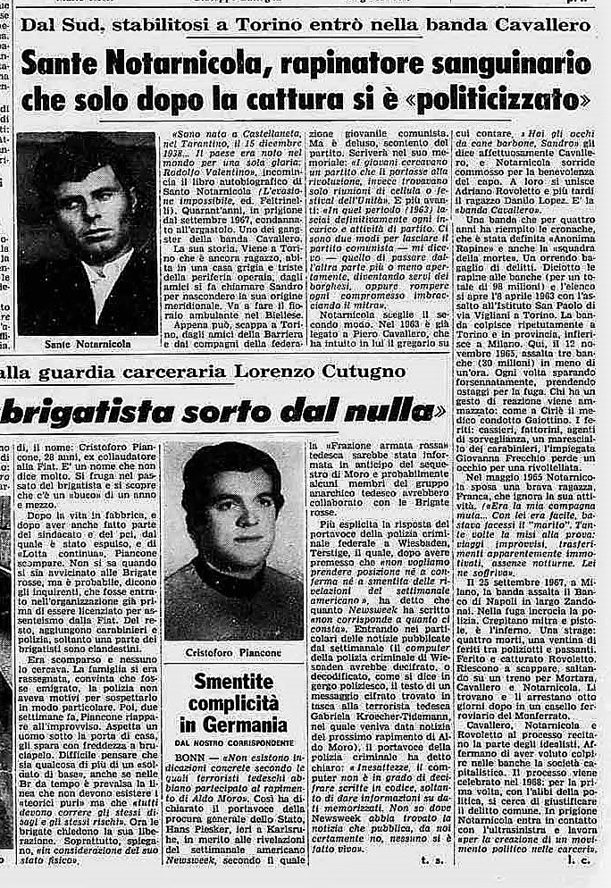 La Stampa 25 aprile 1978