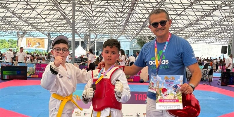 Taekwondo: Massafra brilla a Roma con la scuola STS Simeone
