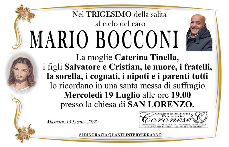 MARIO BOCCONI