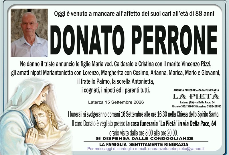 manifesto funebre