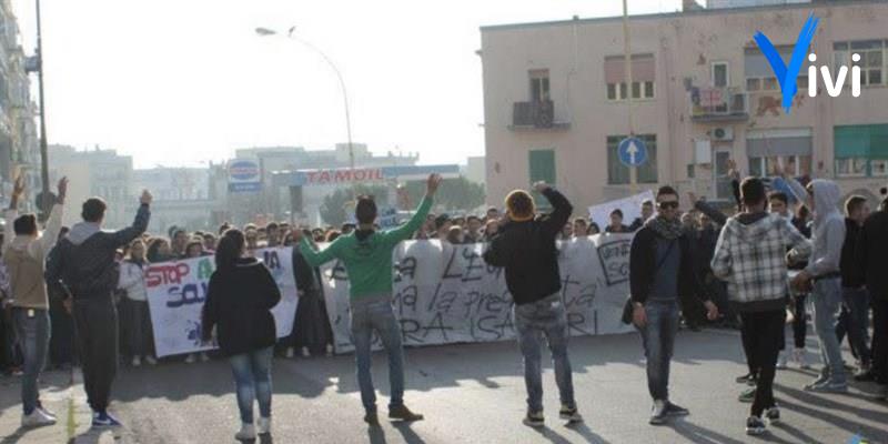 Studenti in protesta
