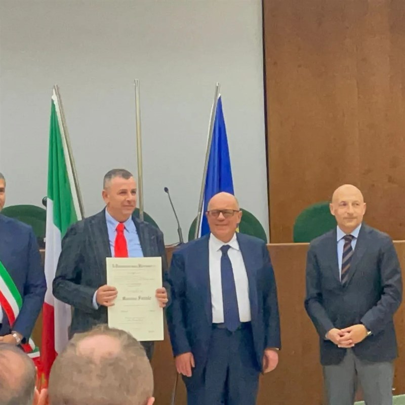 Il momento della consegna