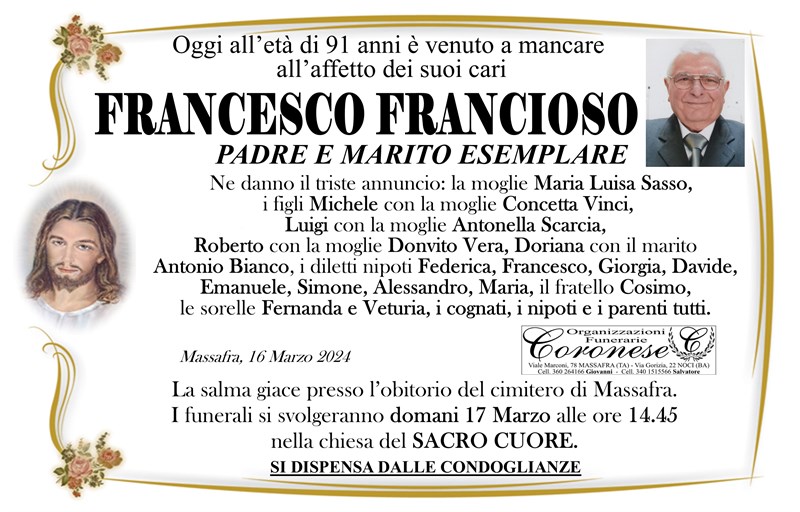 manifesto funebre