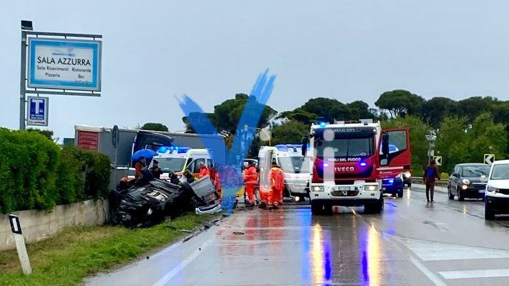 Auto contro tir: ennesimo incidente mortale sulla statale 100