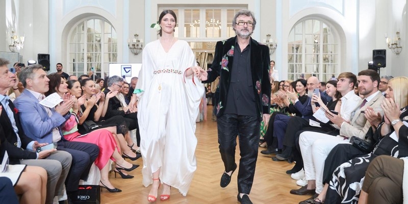 "Giornata nazionale del made in Italy": lo stilista Michele Gaudiomonte incanta anche a Belgrado