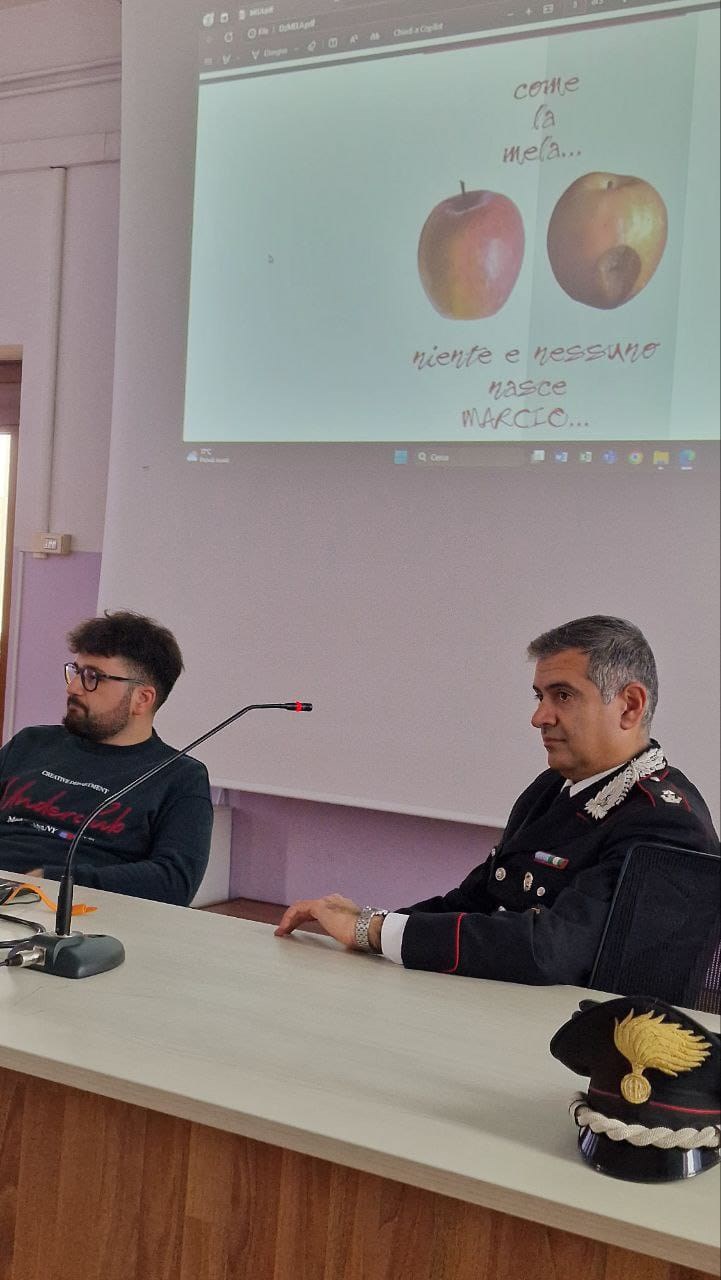 Il comandante dei Carabinieri della compagnia di Castellaneta Fausto Mazzotta