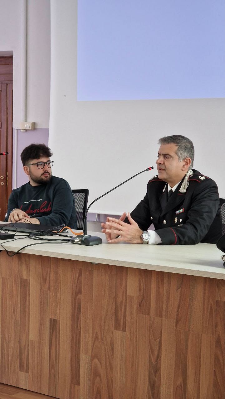 Il comandante dei Carabinieri della compagnia di Castellaneta Fausto Mazzotta