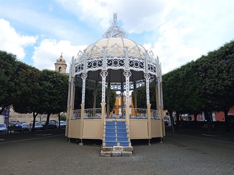 2025, La piazza Umberto I dalla cassa armonica