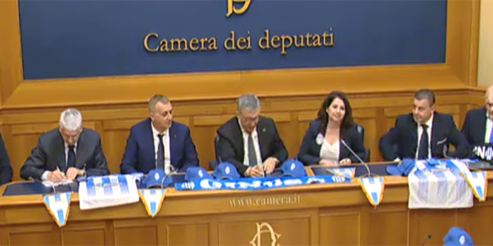 Benemerenze sportive: l'As Ginosa fa goal nella Camera dei Deputati