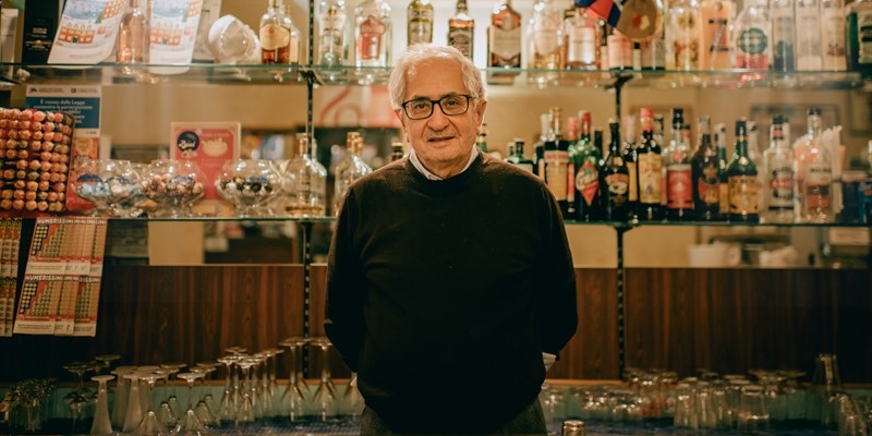 Luigi Lavarra del Cin Cin Bar Luigi Lavarra del Cin Cin Bar