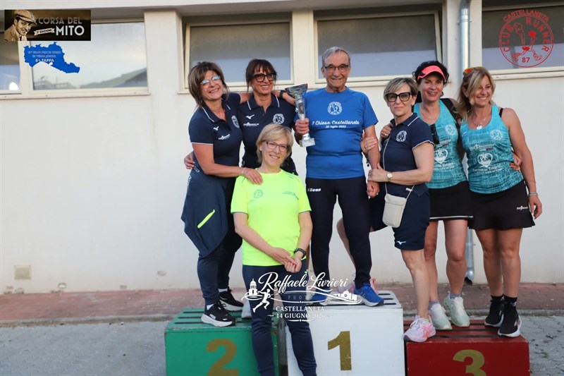 I premiati della Corsa del Mito
