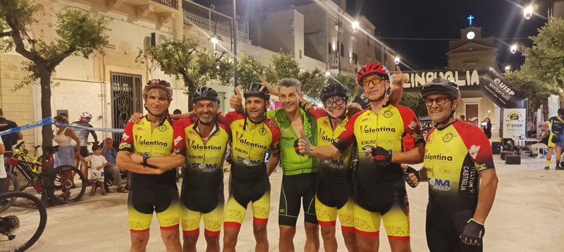 I ciclisti dell' "Asd MTB Tebaide Massafra”